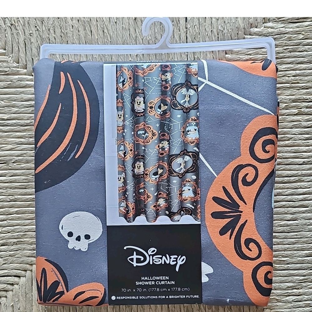 Disney Halloween Shower Curtain